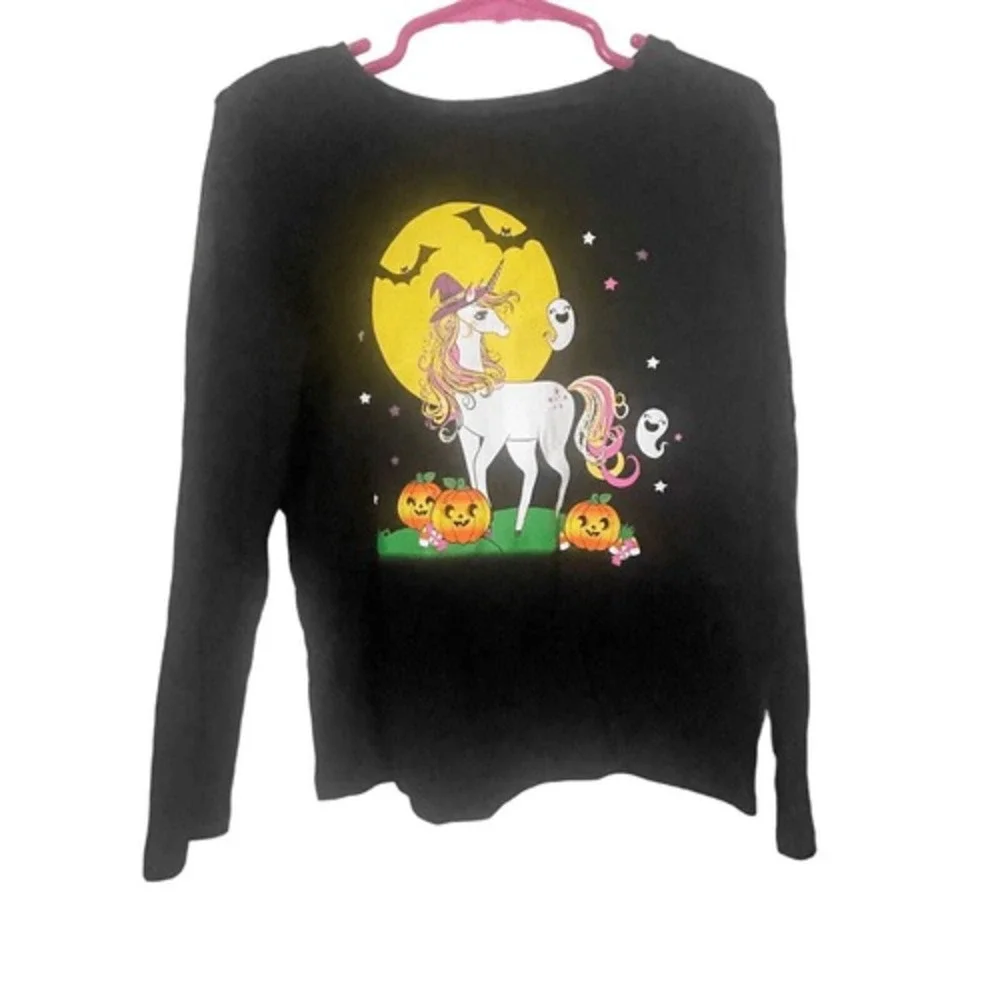 The Childrens Place Girls Halloween Fall 3pc Set Unicorn Pumpkin Dresses‎ 5/6